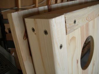Cut the Legs — step 3 of building DIY cornhole / bean bag toss boards